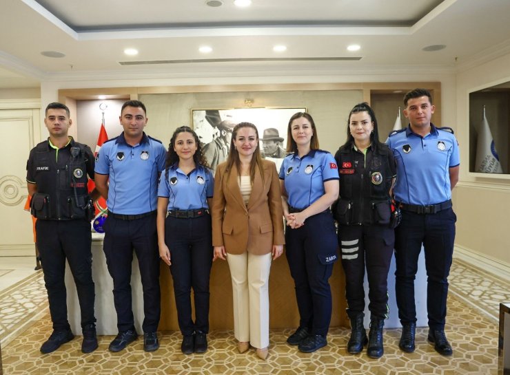 Büşra Özdemir: "Zabıta ekibimiz bizim sahadaki yüzümüz"