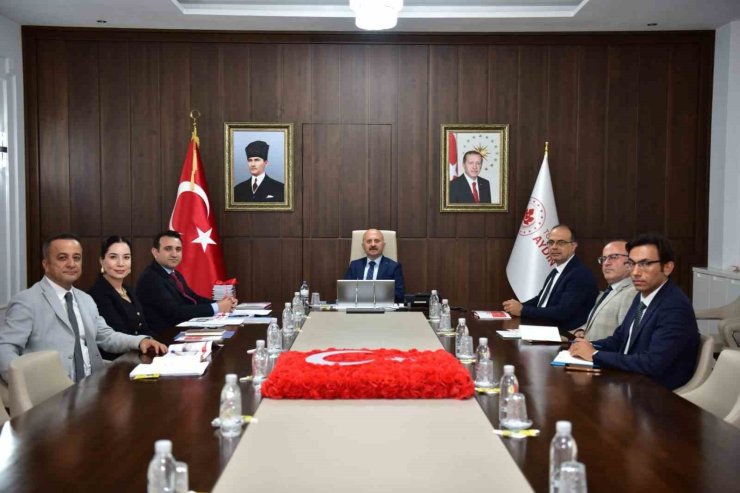 Aydın’da 2026-2027 eğitim öğretim yılı hazırlıkları masaya yatırıldı