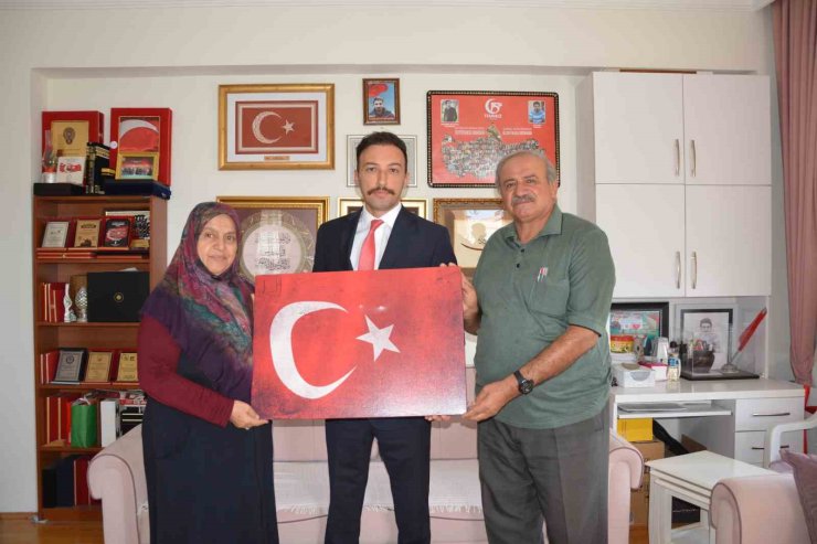 Cumhuriyet Başsavcısı Kapıcı’dan 15 Temmuz şehidinin ailesine ziyaret