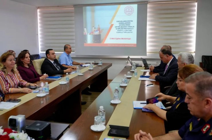 Sinop’ta eğitim güvenliği için kritik toplantı