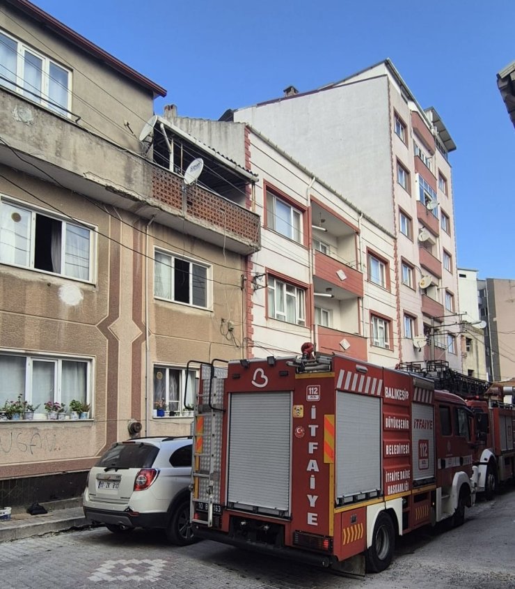 Susurluk’ta şofben yangını