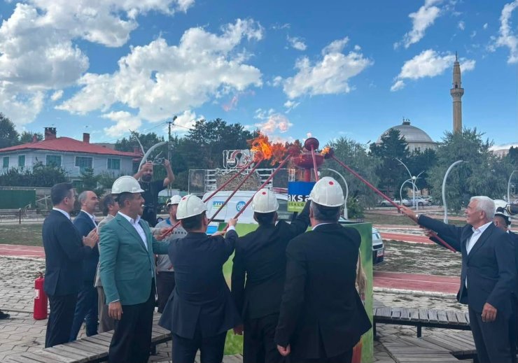 Arpalı’da doğal gaz sevinci