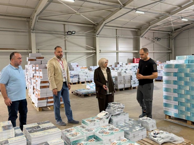 Düzce’de ders kitaplarının dağıtım süreci incelendi