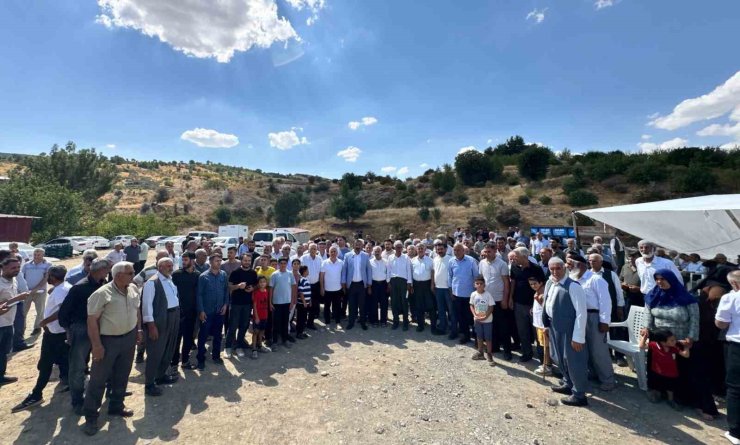 Teşikan Yaylası’nda su tepkisi