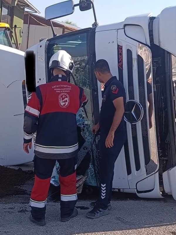 Kırıkhan’da trafik kazası: 1 yaralı