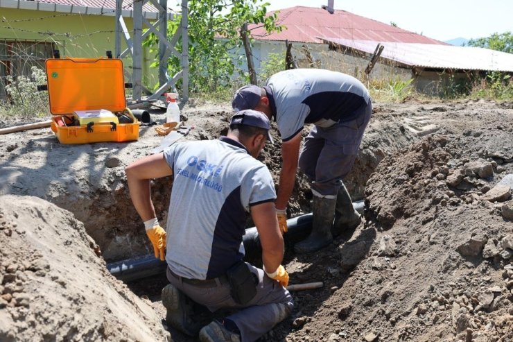 Akkuş’ta 250 hanenin içme suyu sorunu çözüldü
