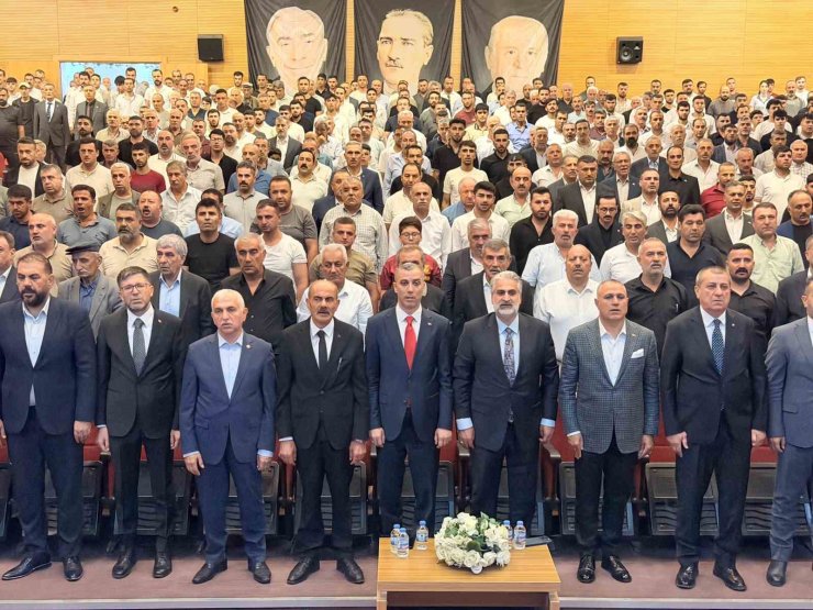 MHP Siirt İl Başkanı Cengizhan Tükenmez güven tazeledi