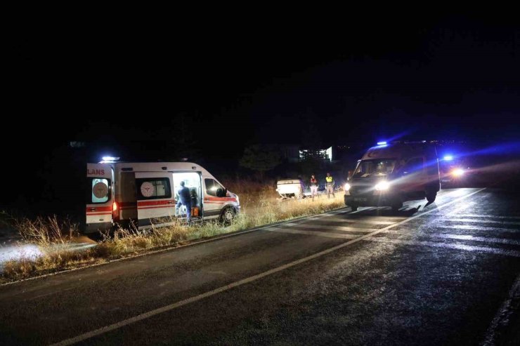 Nevşehir’de kontrolden çıkan otomobil takla attı: 1’i ağır, 5 yaralı