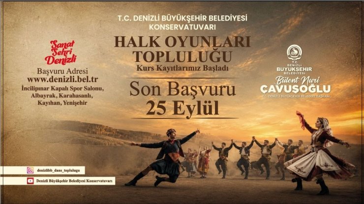Denizli Büyükşehir ile gelenekler yaşatılıyor