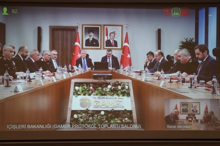 Düzce’de "Yurt Güvenliği" toplantısı gerçekleştirildi