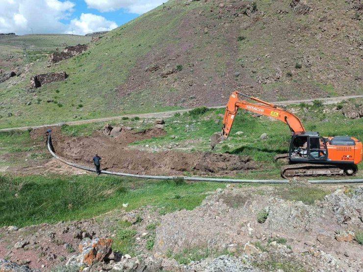 Büyükşehirden 9 milyon TL’lik kapalı sulama sistemi ile tarımsal üretime can suyu