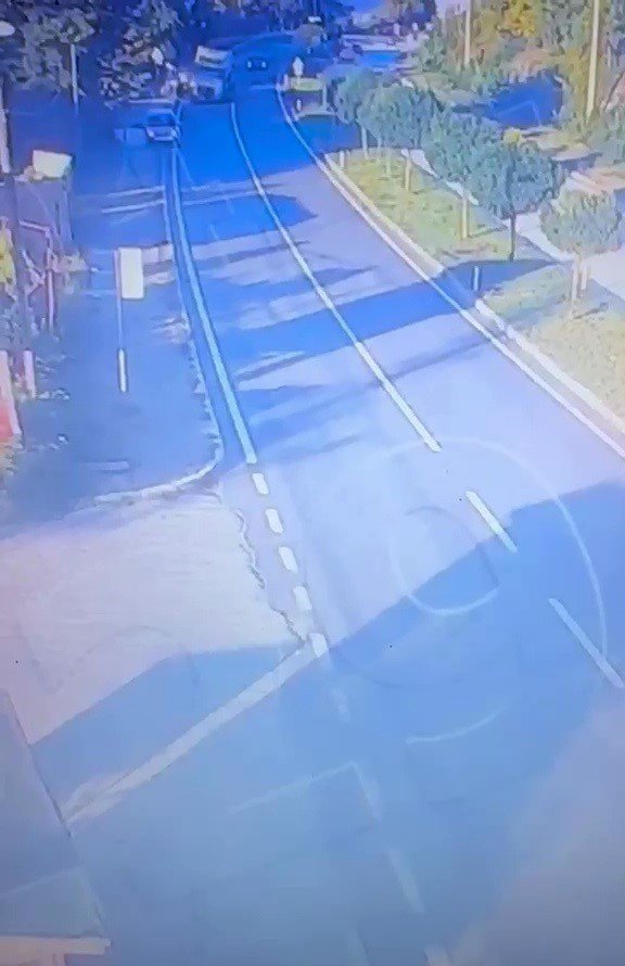Düzce’de 4 kişinin öldüğü kazanın güvenlik kamerası görüntüleri ortaya çıktı