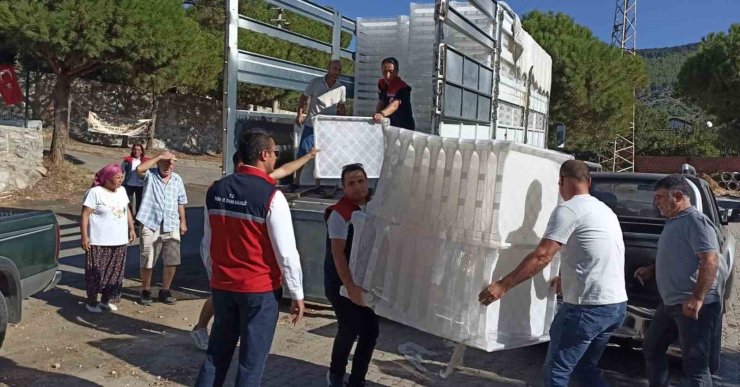 Söke’de incir üreticilerine yüzde 50 hibeli kerevet desteği