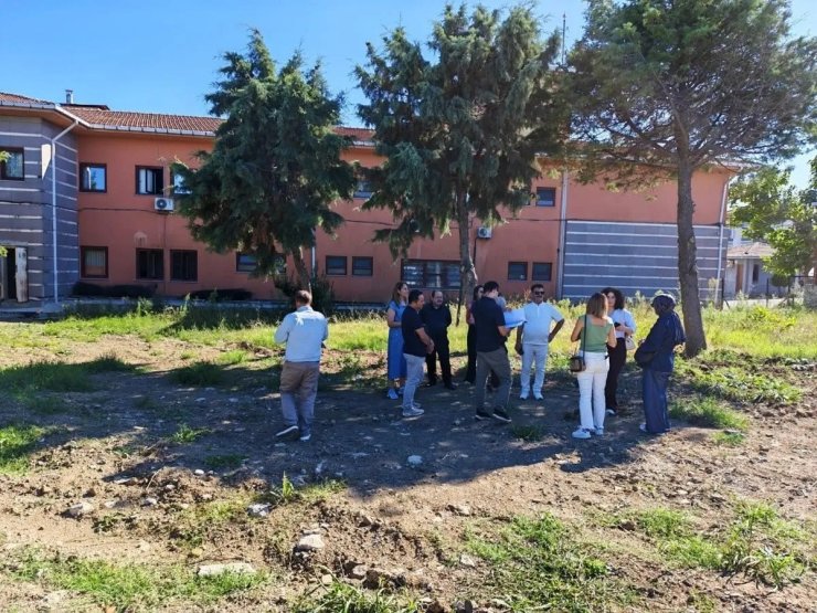Sinop’ta kamu kreşi için saha çalışması başladı