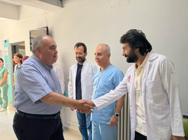 Milletvekilinden aile sağlık merkezinin yeni binasında inceleme
