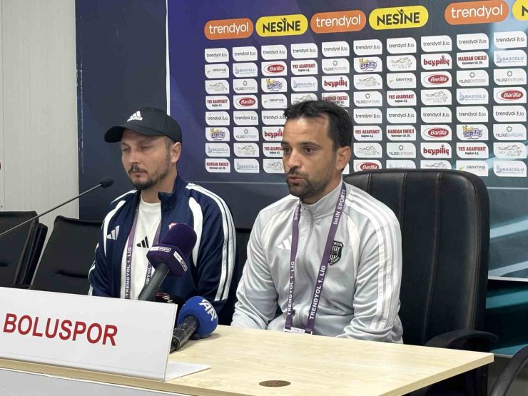 Boluspor- Pendikspor maçının ardından