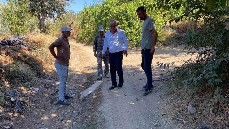 Sultanhisar’da belediye ekipleri vatandaşların talepleri için sahada