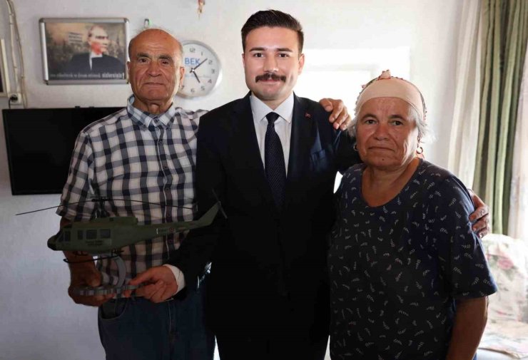 Gökçeada Kaymakamı Acar’dan Kıbrıs Gazilerine vefa ziyareti