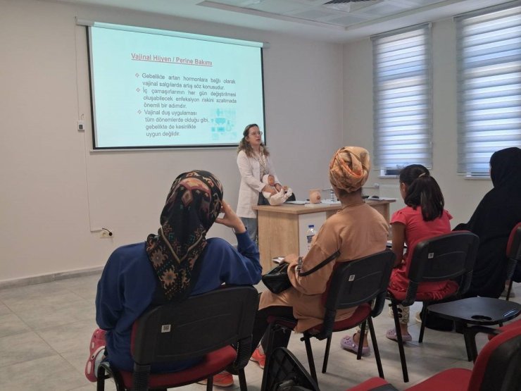 Sinop’ta anne adaylarına "Gebe Okulu" eğitimi