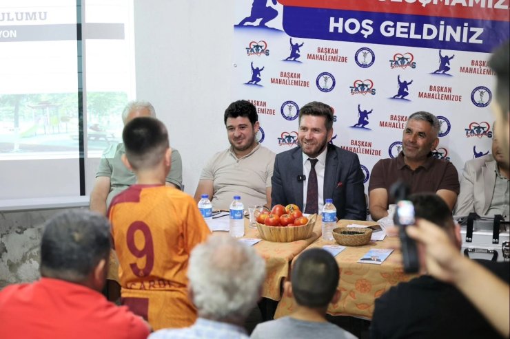 Tavas’ta Yorga Mahallesi’nin ihtiyaçları masaya yatırıldı