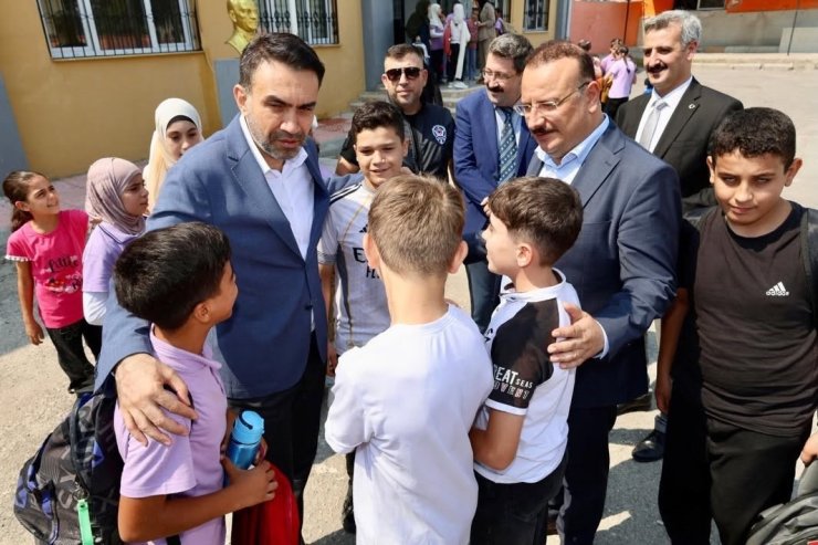 Başkan Aldemir, öğrencilerin heyecanına ortak oldu