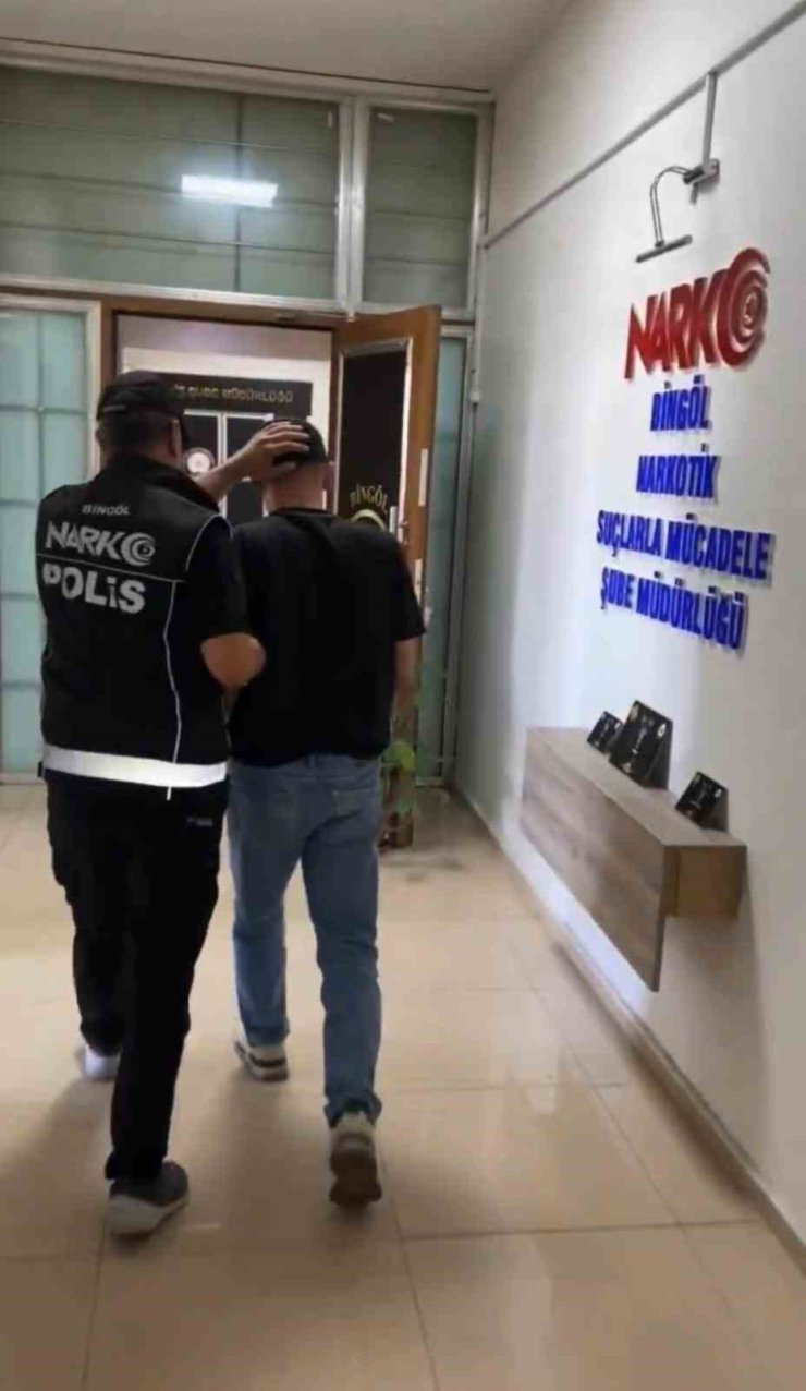 Bingöl’de uyuşturucu operasyonu: 1 şüpheli tutuklandı