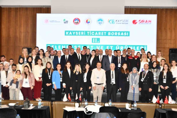 Kayseri’de masaya yatırıldı Türk Gıda Kodeksi’nde karşılık buldu