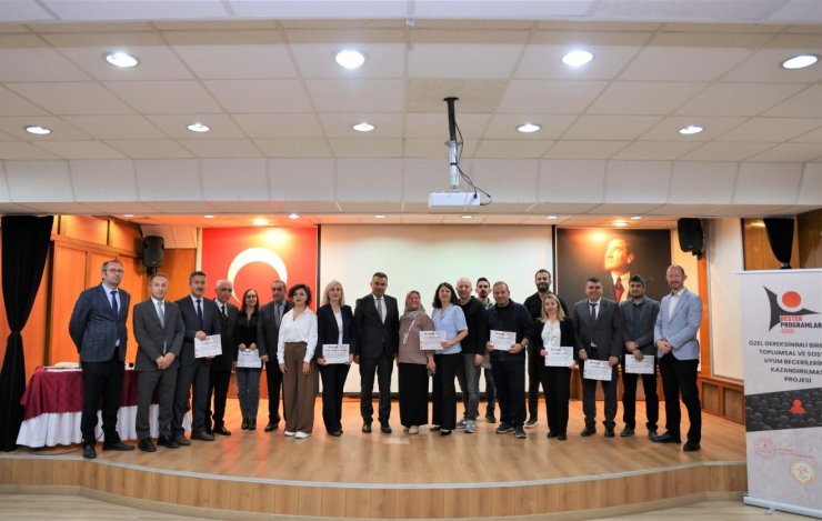 Özel bireylerin becerilerini arttıran proje tamamlandı