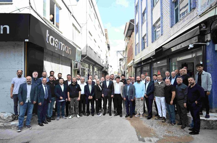 Başkan Burkay’dan ayakkabıcılara alım heyeti ve UR-GE müjdesi