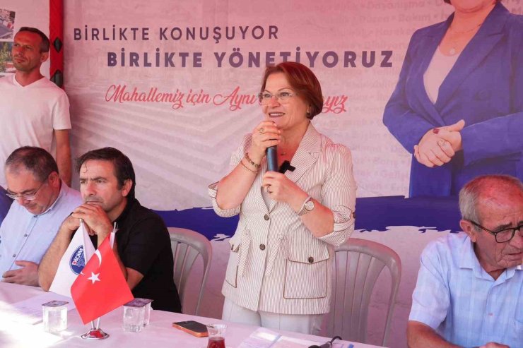 Başkan Gençay, Efeler Mahallesi sakinleriyle bir araya geldi