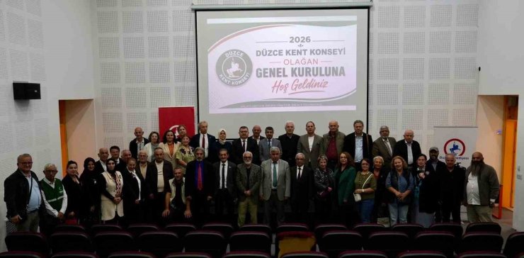 Düzce Kent Konseyi yeni başkanı Orhan Yılmaz oldu