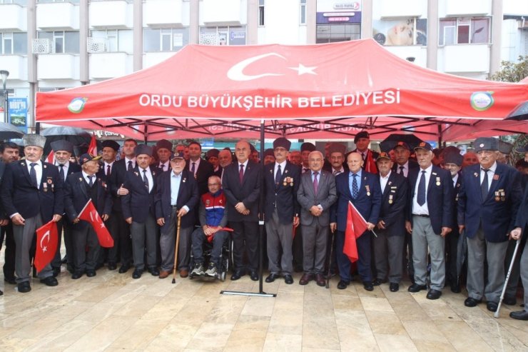 Ordu’da 19 Eylül Gaziler Günü etkinliklerle kutlanmaya başladı