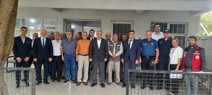 Yatağan Kaymakamı İlhan kırsalda vatandaşların taleplerini dinledi