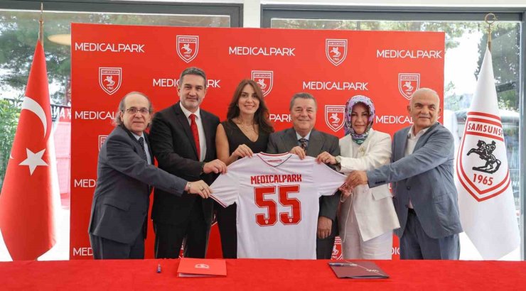 Samsunspor ile Medical Park ve Liv Hospital arasındaki sağlık sponsorluğu yenilendi