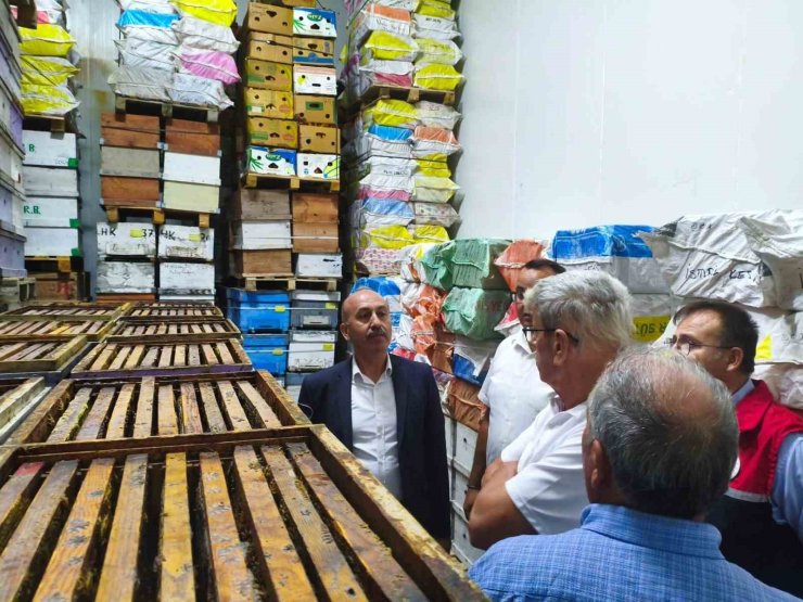 Havran’da arı ürünlerinin muhafazası değerlendirildi