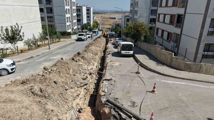 Akgedik TOKİ’de su altyapısı güçlendirildi