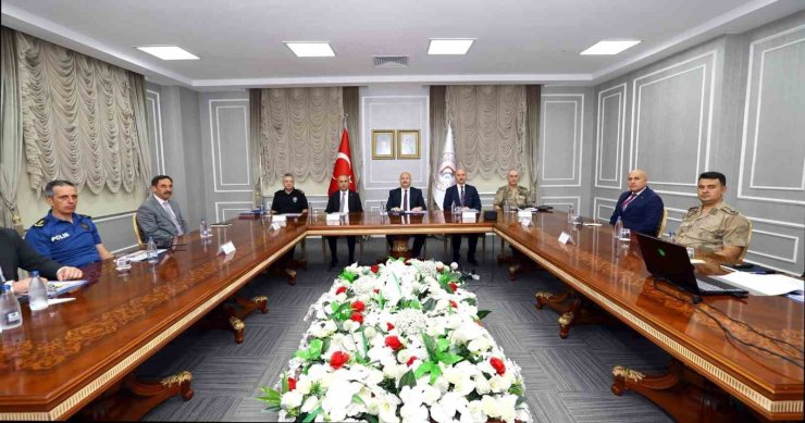 Adıyaman’da üniversitelerde huzur ve güvenlik toplantısı yapıldı