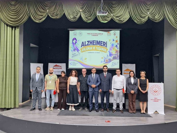 Tunceli’de, Alzheimer hastalığı ele alındı