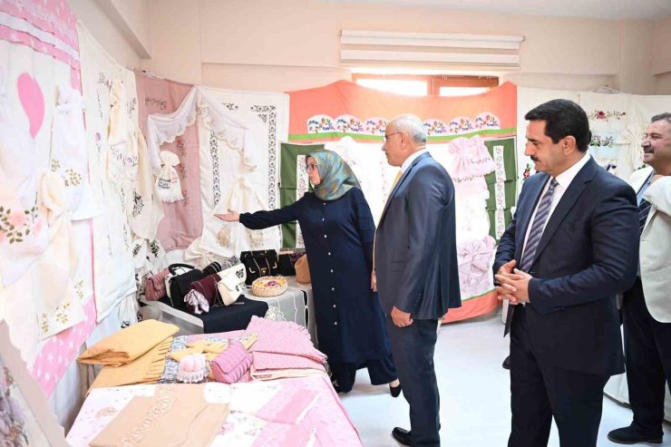 Başkan Er: "Üreten kadınlarımız için çarşı oluşturacağız"