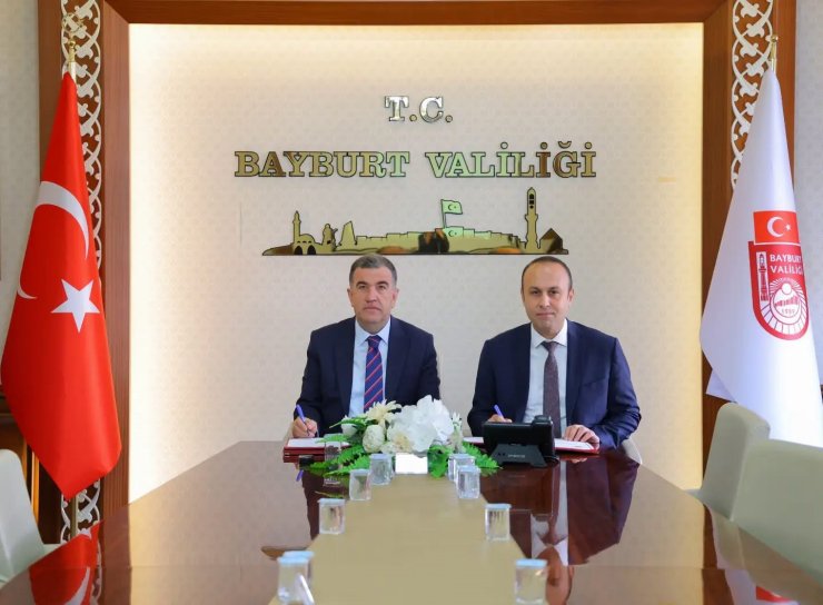 Bayburt’ta yükümlülerin kamu hizmetlerinde çalıştırılması için protokol imzalandı