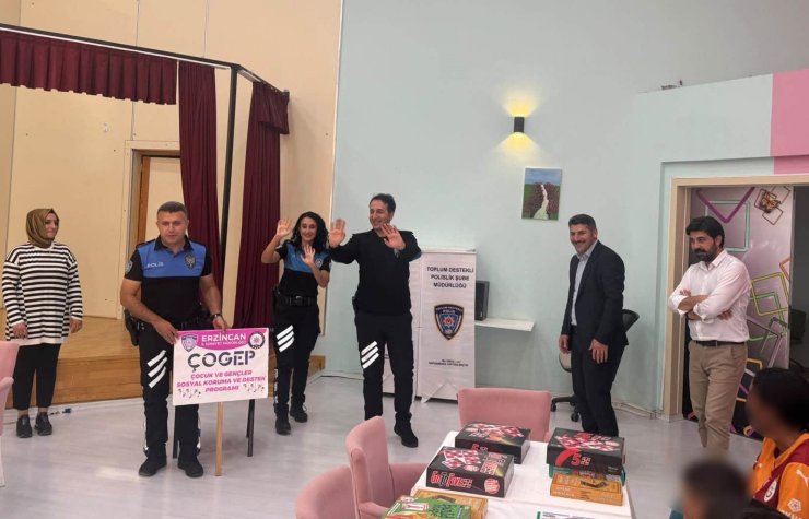 Erzincan’da Sevgi Evlerinde kalan çocuklara akıl ve zeka oyunları kursu