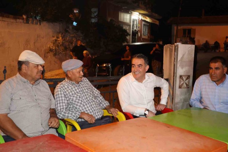 Başkan Arıcı, Şenköy’de vatandaşların taleplerini dinledi
