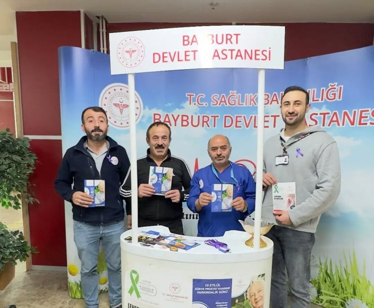 Lenfoma ve prostat kanserine ilişkin vatandaşlara bilgilendirme yapıldı