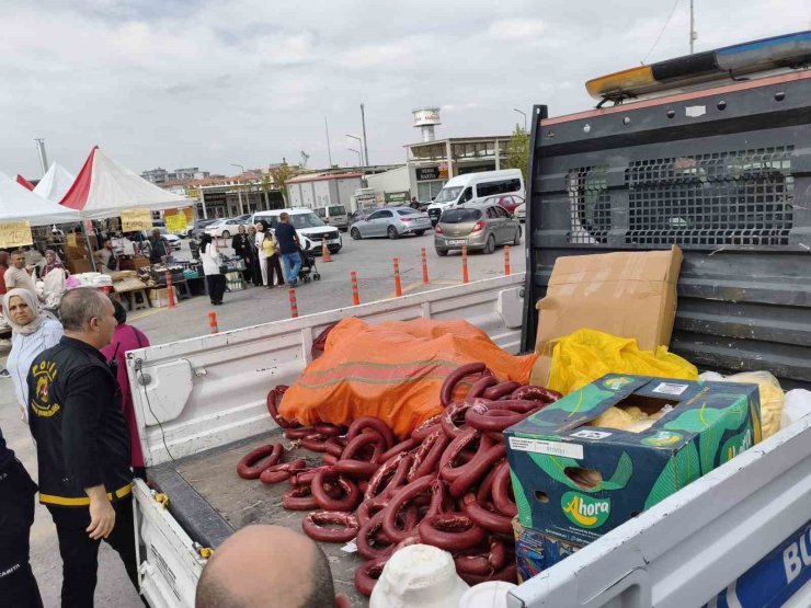 Malatya’da gıda denetimi: 230 kilo sucuk ve 150 kilo peynir imha edilecek