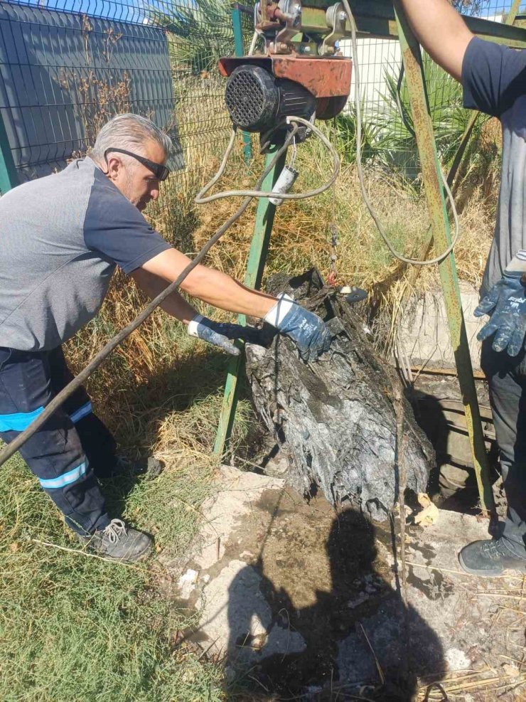 Ayvalık ıslak mendillerden dertli