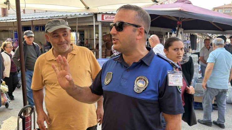Bolu’da pazar tezgahlarına fiyat etiketi denetimi