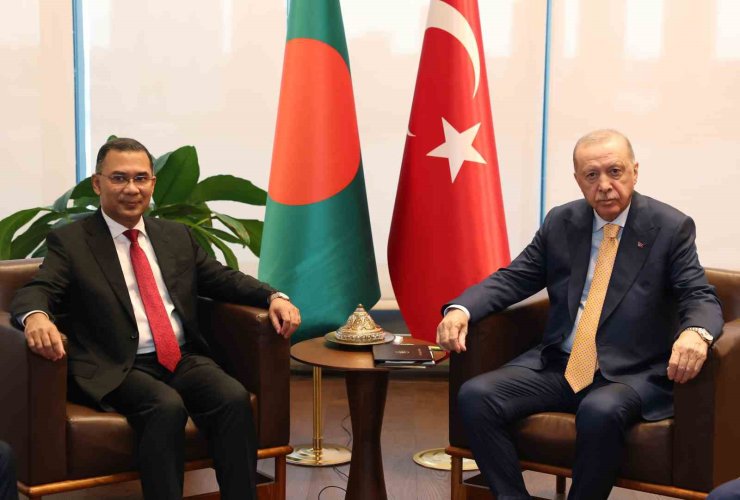 Cumhurbaşkanı Erdoğan, Bangladeş Başbakanı Rahman ile görüştü