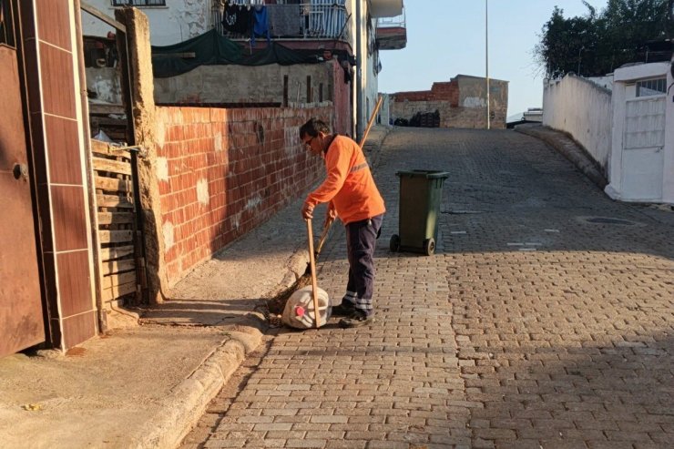 Efeler Belediyesi’nin temizlik çalışmaları aralıksız sürüyor