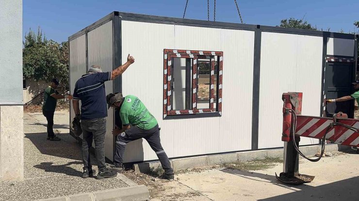Erdemli ‘de üreten belediye, eğitimin hizmetinde