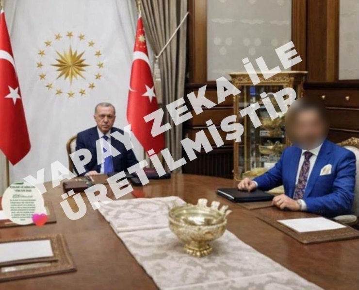 Cumhurbaşkanı Erdoğan ve Bakan Gürlek’in fotoğraflarıyla WhatsApp paylaşımı yapan şüpheli gözaltında